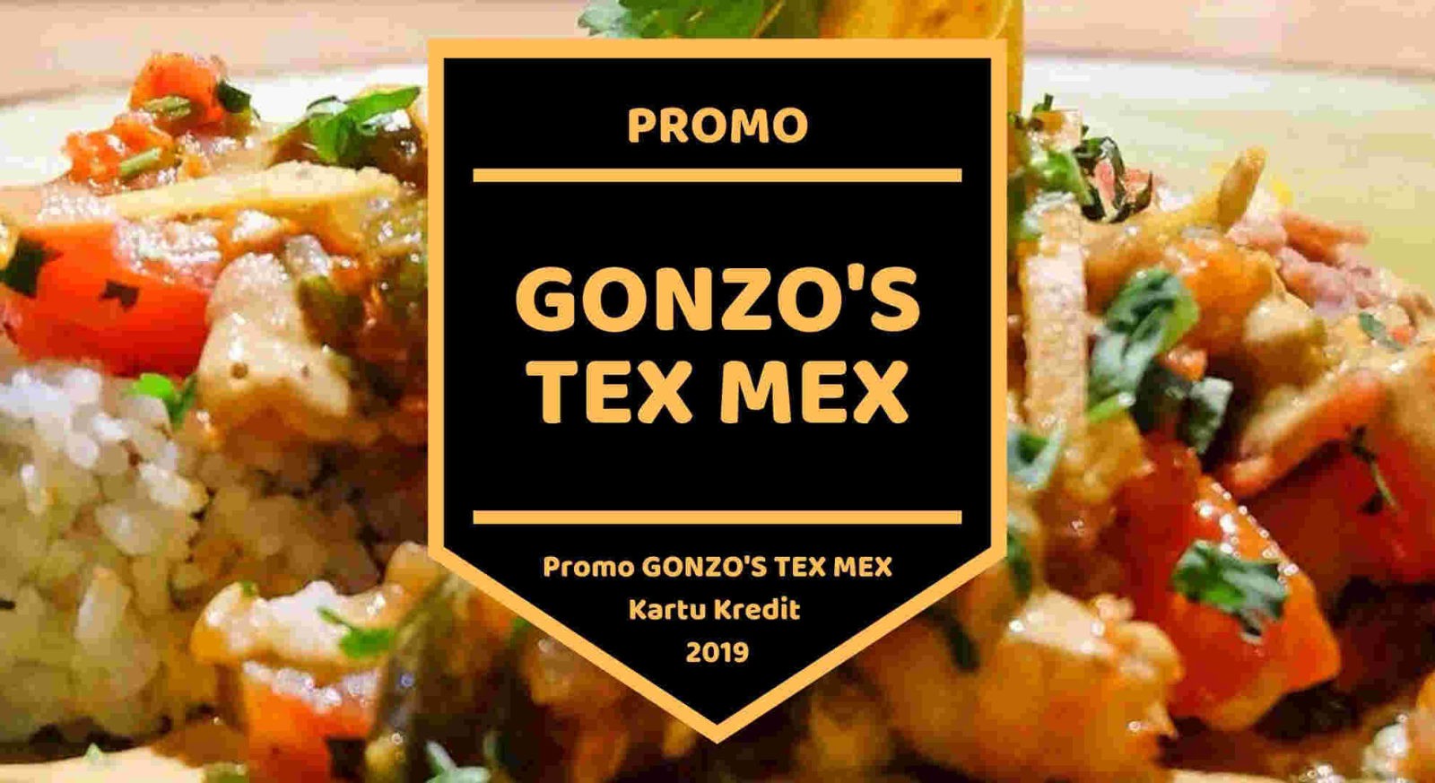 Promo Gonzo's Tex Mex
