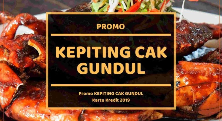 Promo Kepiting Cak Gundul