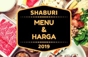 Shaburi Menu dan Harga 2019