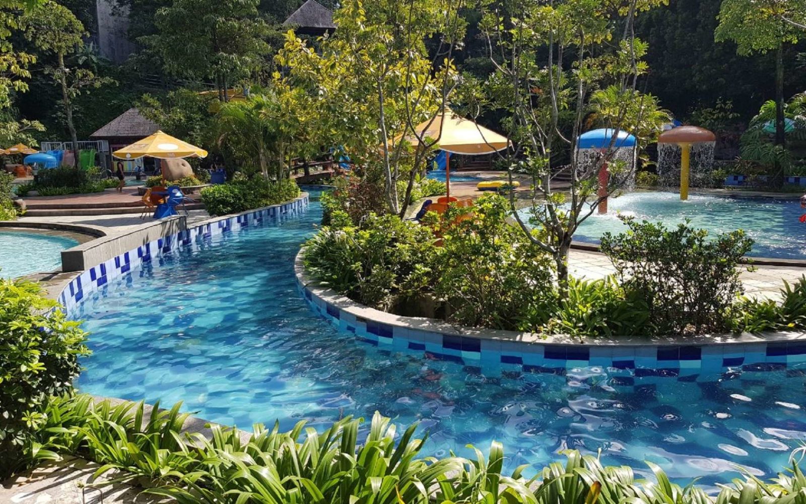 kolam arus di SKI Bogor