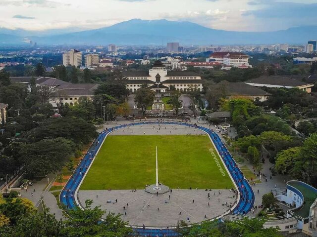 area gedung sate dan lapangan gasibu
