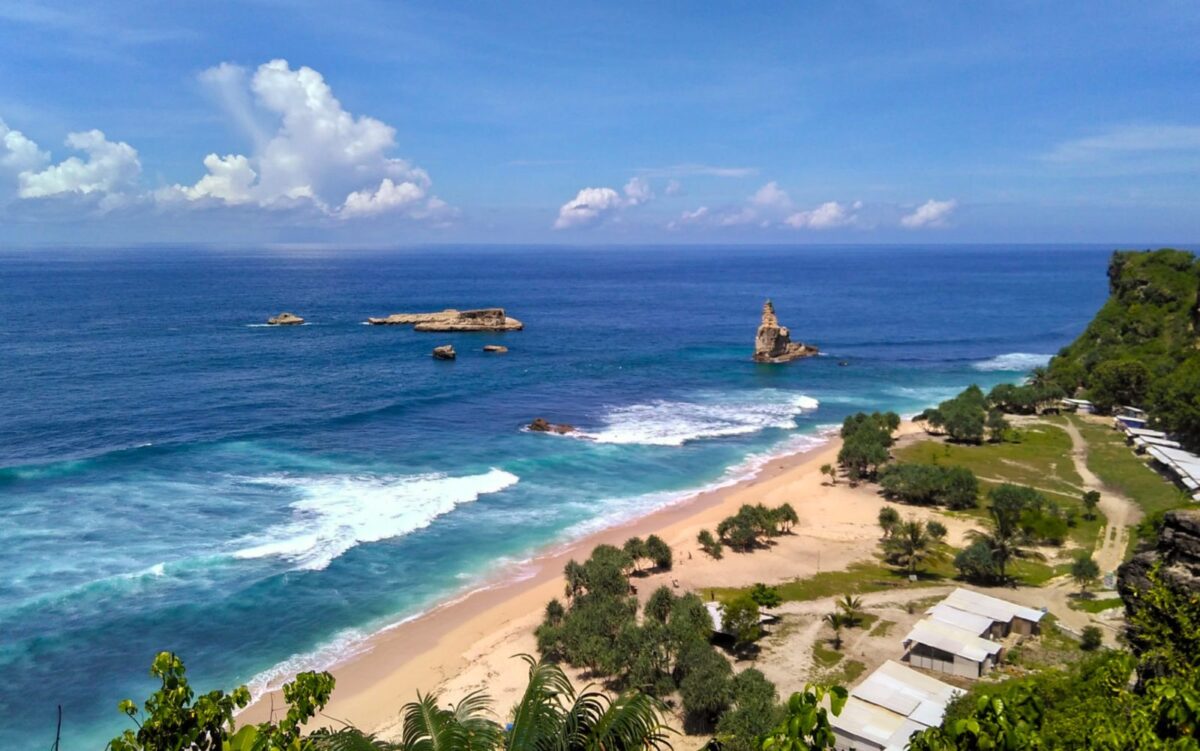 lanskap garis pantai buyutan