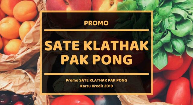 Pormo Sate Klathak Pak Pong