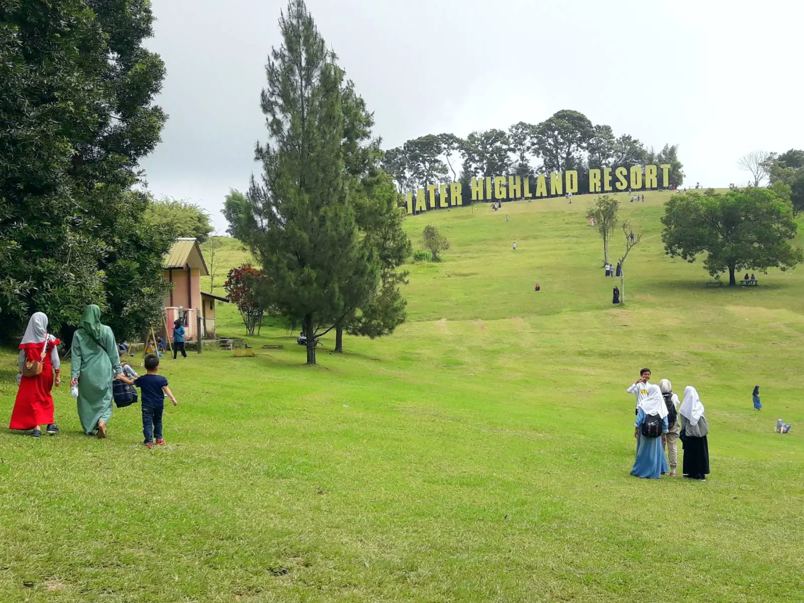 area taman perbukitan ciater highland resort