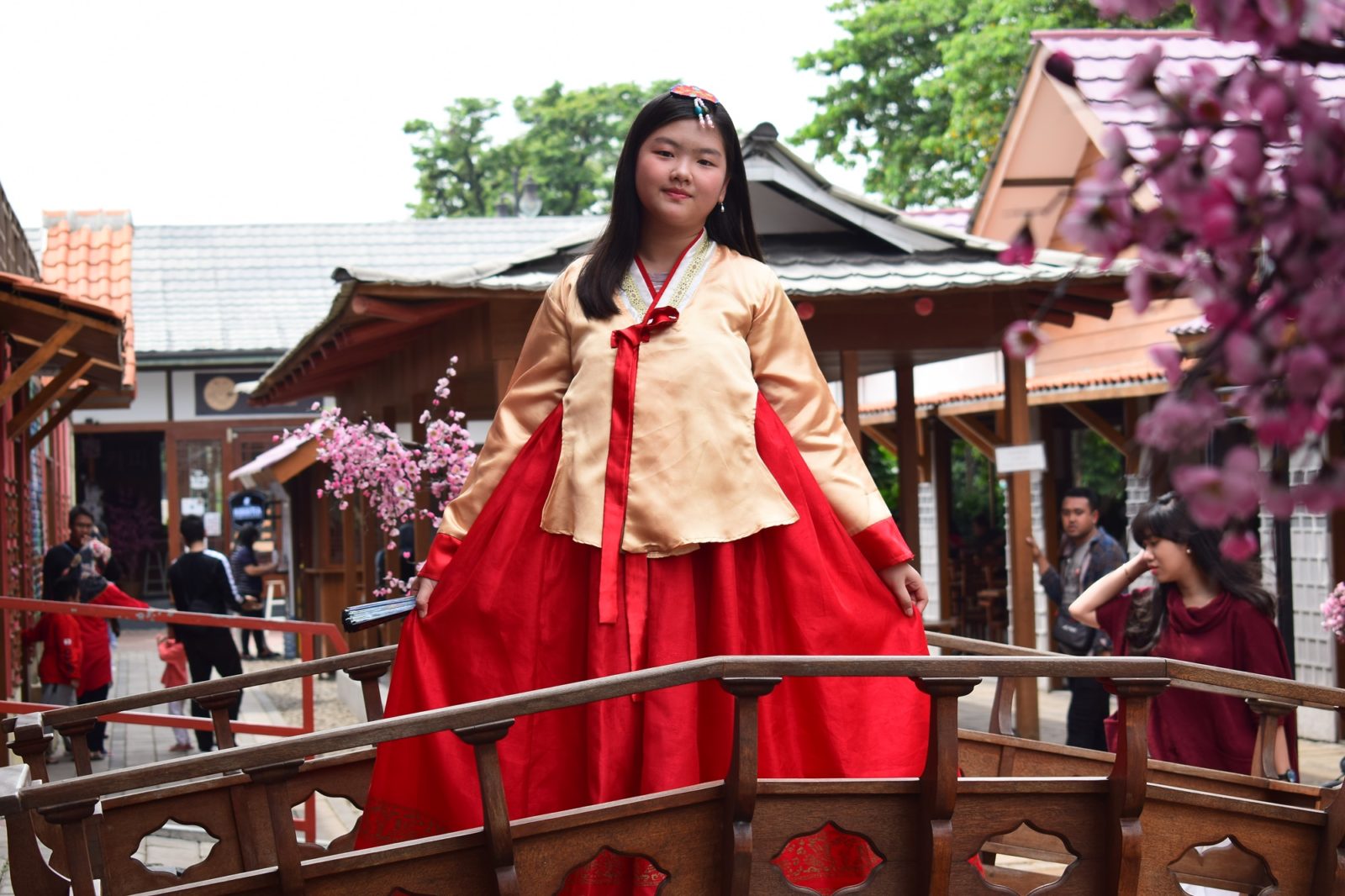 Hanbok ala kampung korea bandung