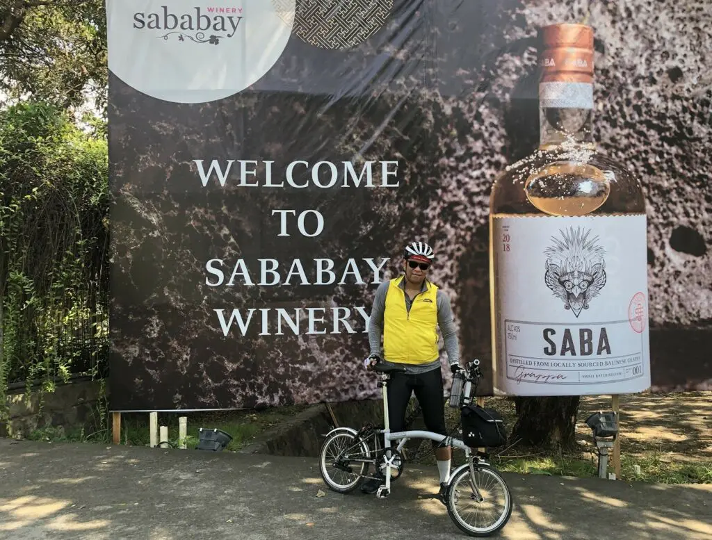 Area masuk Sababay Winery Gianyar Bali - Danny Alexander