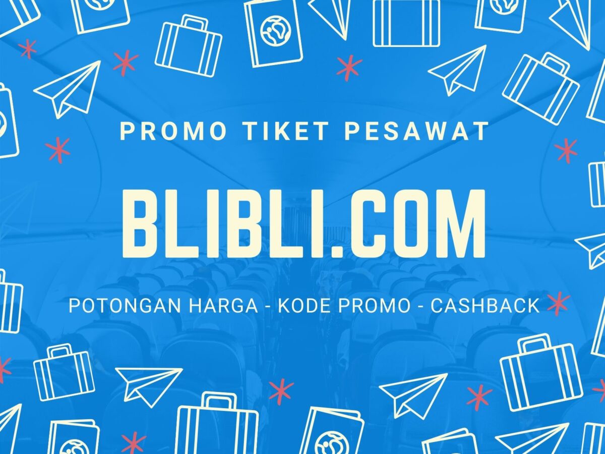 Promo tiket pesawat blibli.com