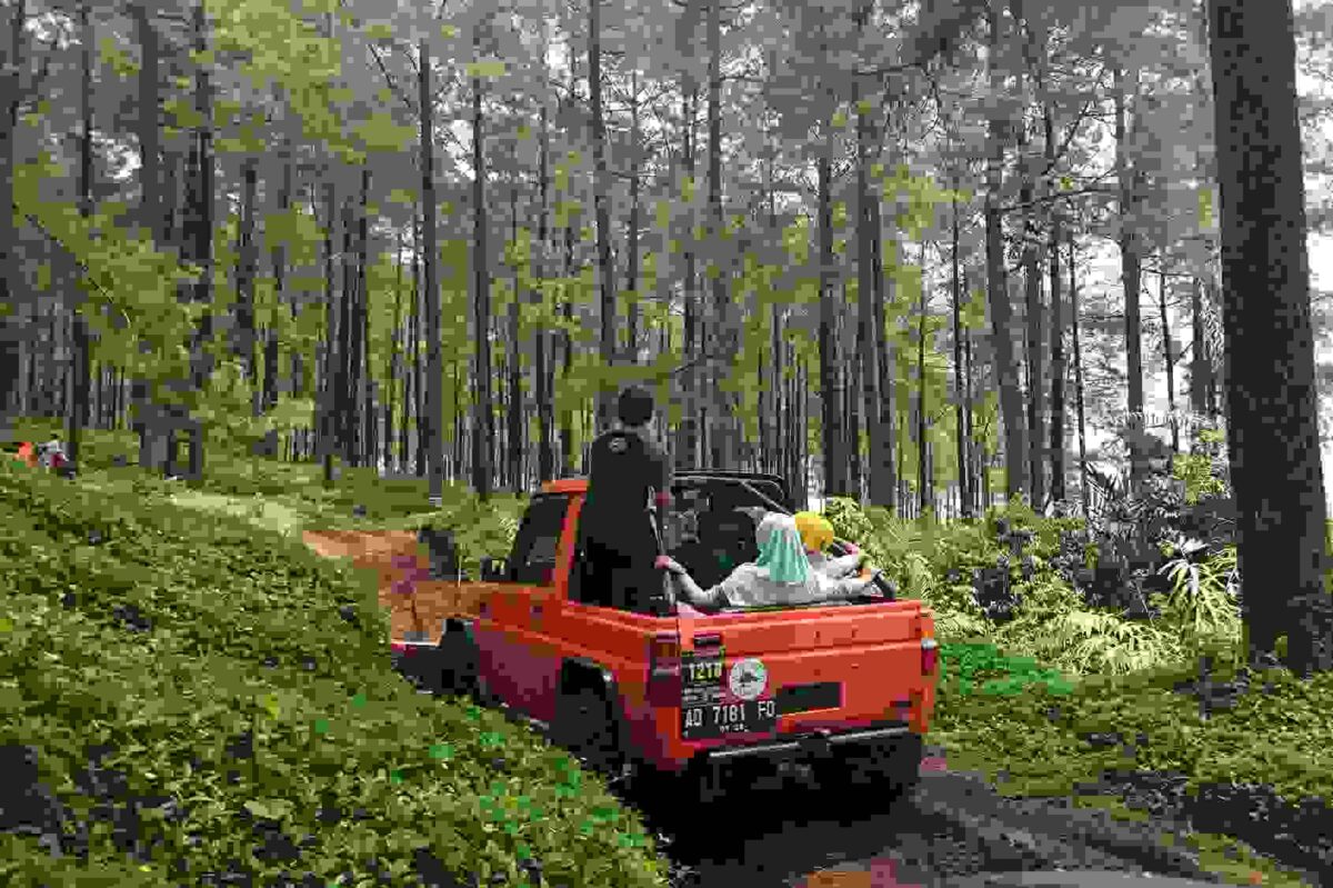 ATV sebagai salah satu Wahana Favorit Pengunjung