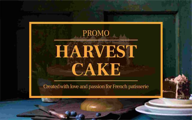 promo harvest cake