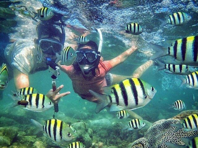 Snorkeling Taman Laut Nasional Bunaken Wori Sulawesi Utara - Datuk Bertuah