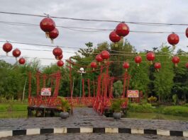 area taman lampion klaten