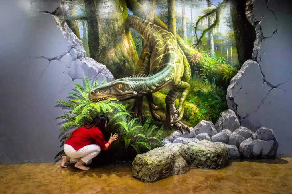 area dinosaurus di dream zone museum