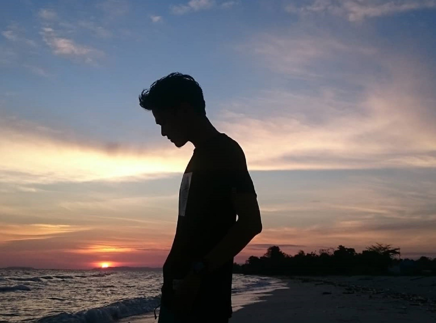 Senja di Pantai Mutiara Buton Sulawesi Tenggara