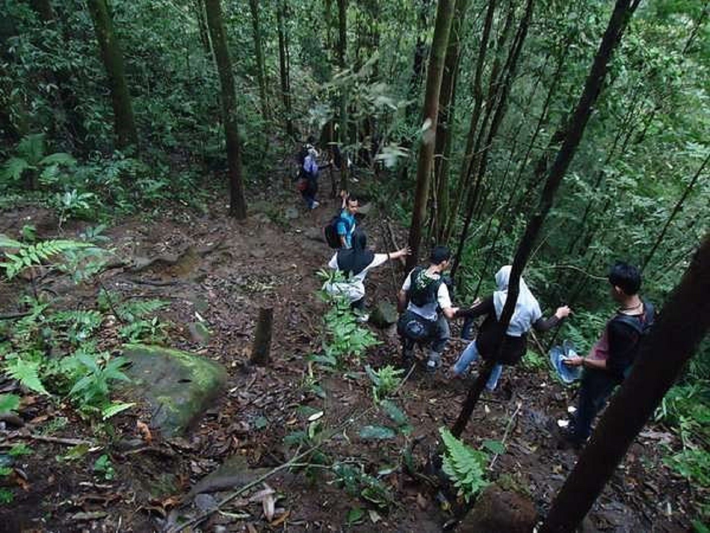 Mendaki Gunung Sibayak Karo Sumatera Utara melalui jalur 54