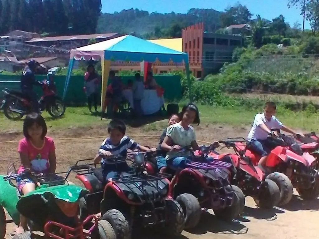 Wahana ATV di Bukit Kubu Berastagi Karo Sumatera Utara - Christian leonardo Sipayung