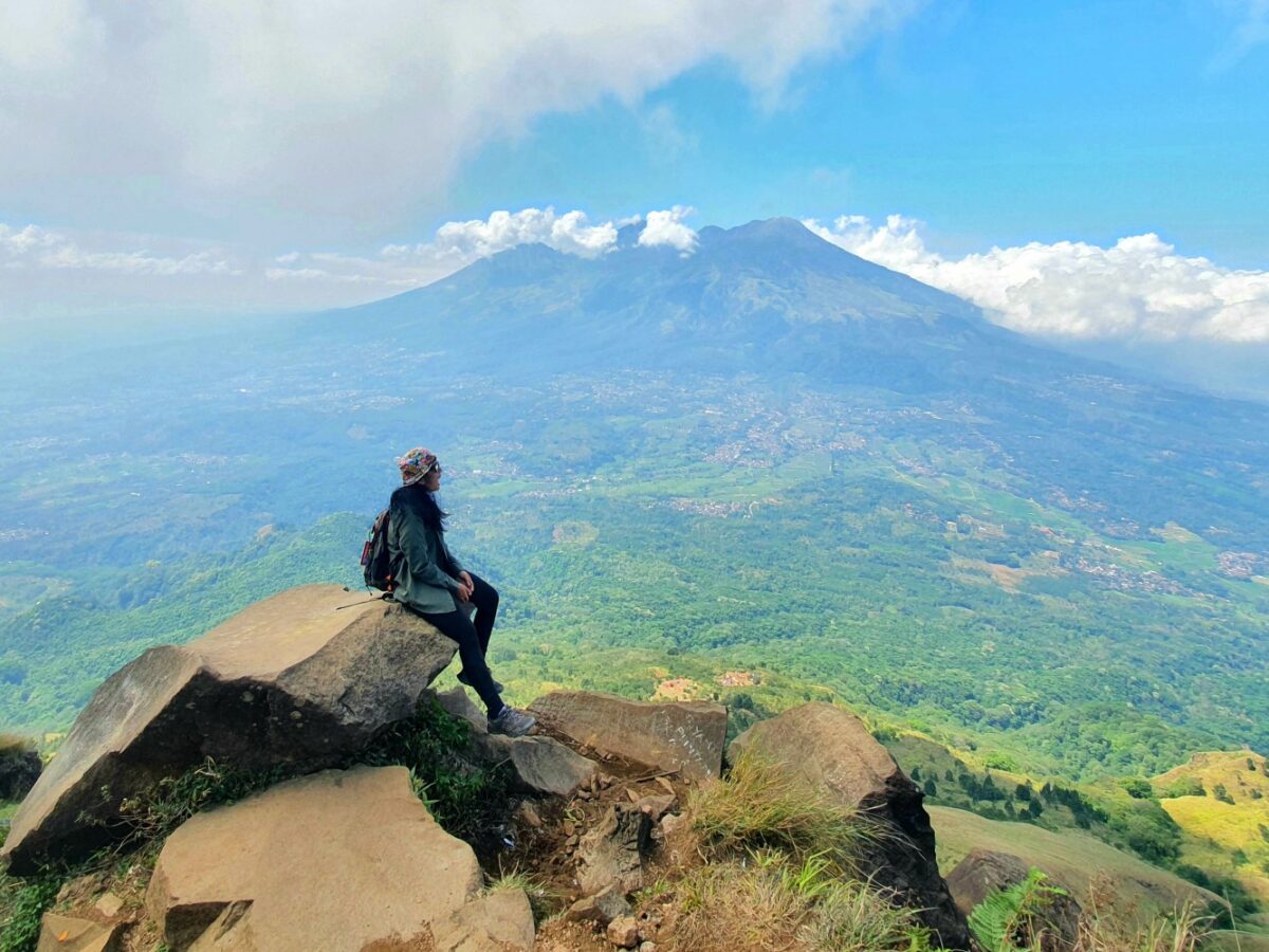 Keindahan bentang alam gunung penanggungan