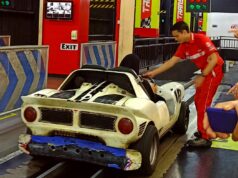 wahana trans car racing di Trans Studio Bandung