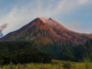 kegagahan Gunung Merapi dari sisi selatan