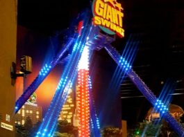 wahana giant swing ayunan raksasa trans studio bandung