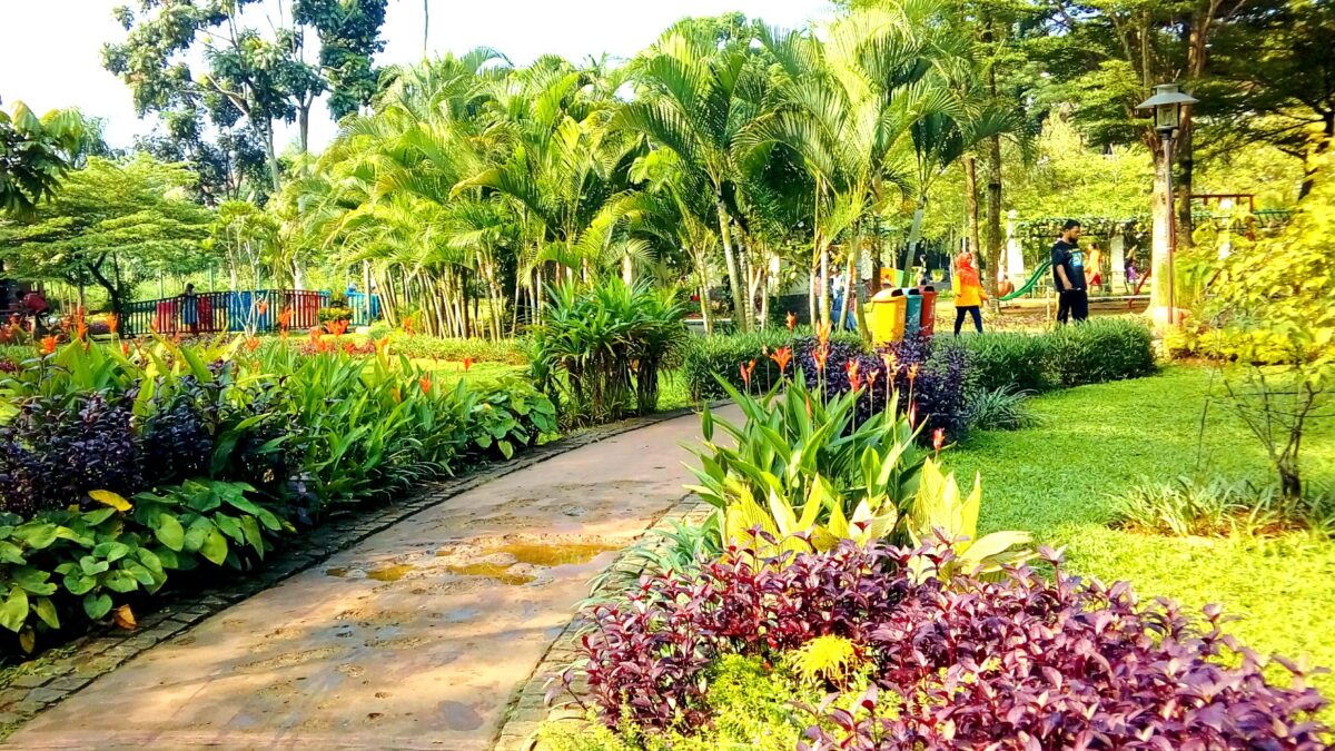 area taman tabebuya