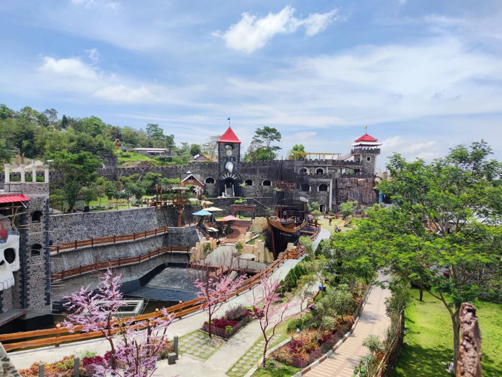 The Lost World Castle Tempat wisata di Jogja bertema negri dongeng
