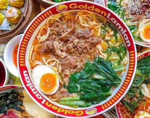 Lamian extra Spicy Beef Golden Lamian