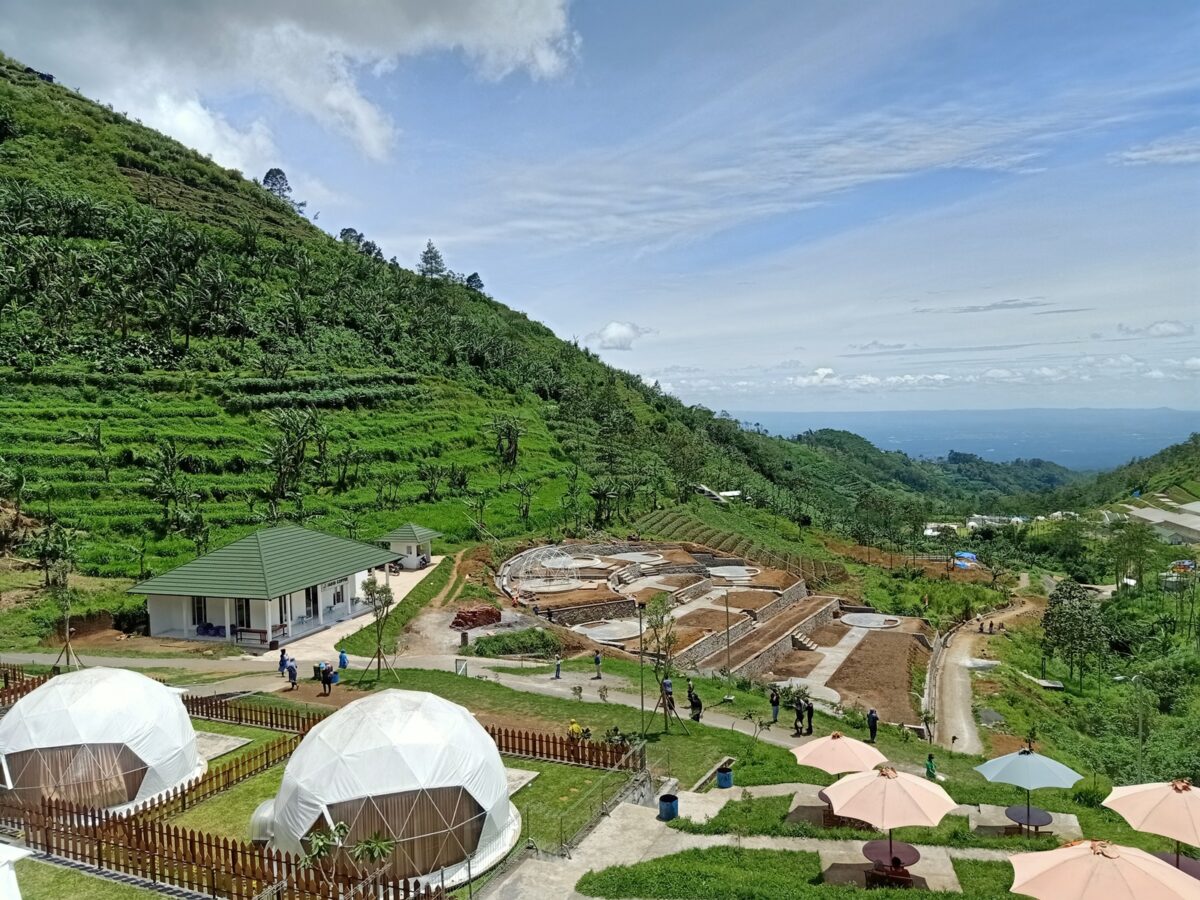 Tenda-tenda unik Lembah Indah