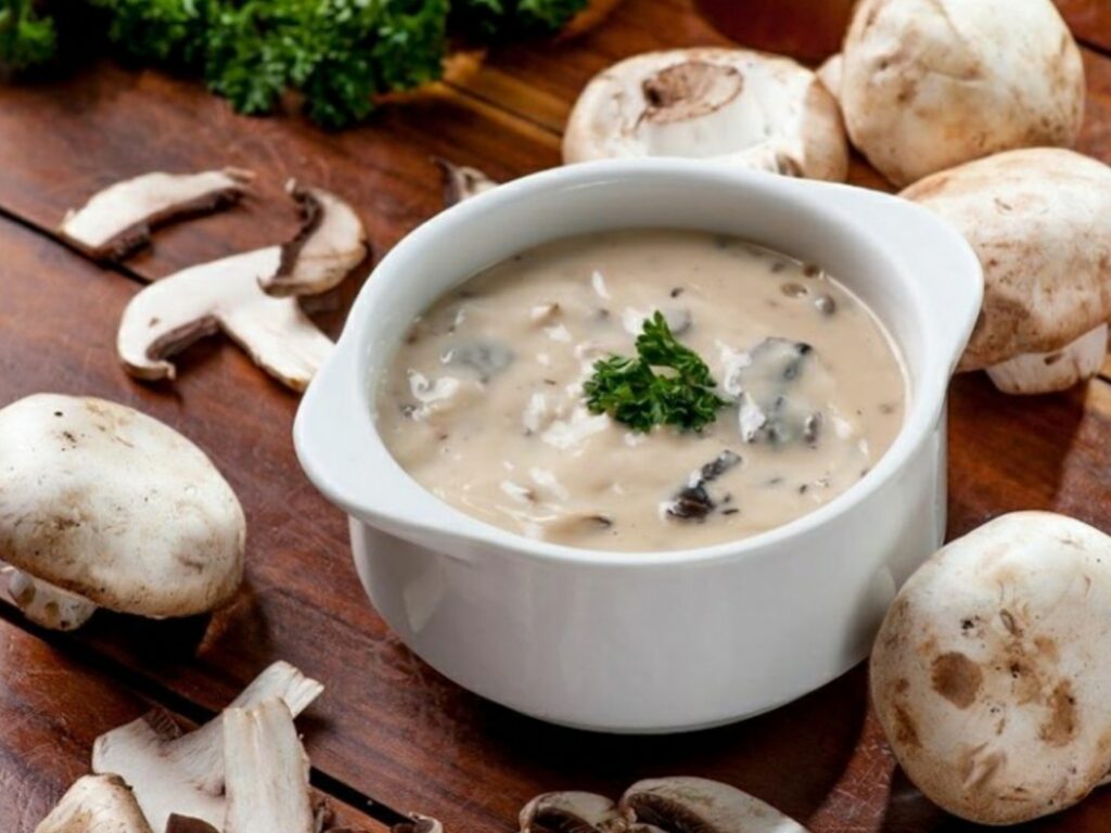 Mushroom Soup Happy Day
