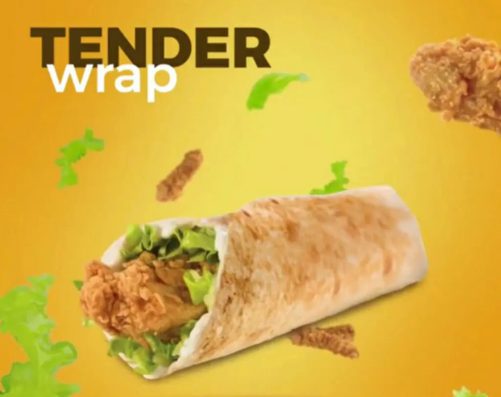 Tender Wrap Texas Chicken
