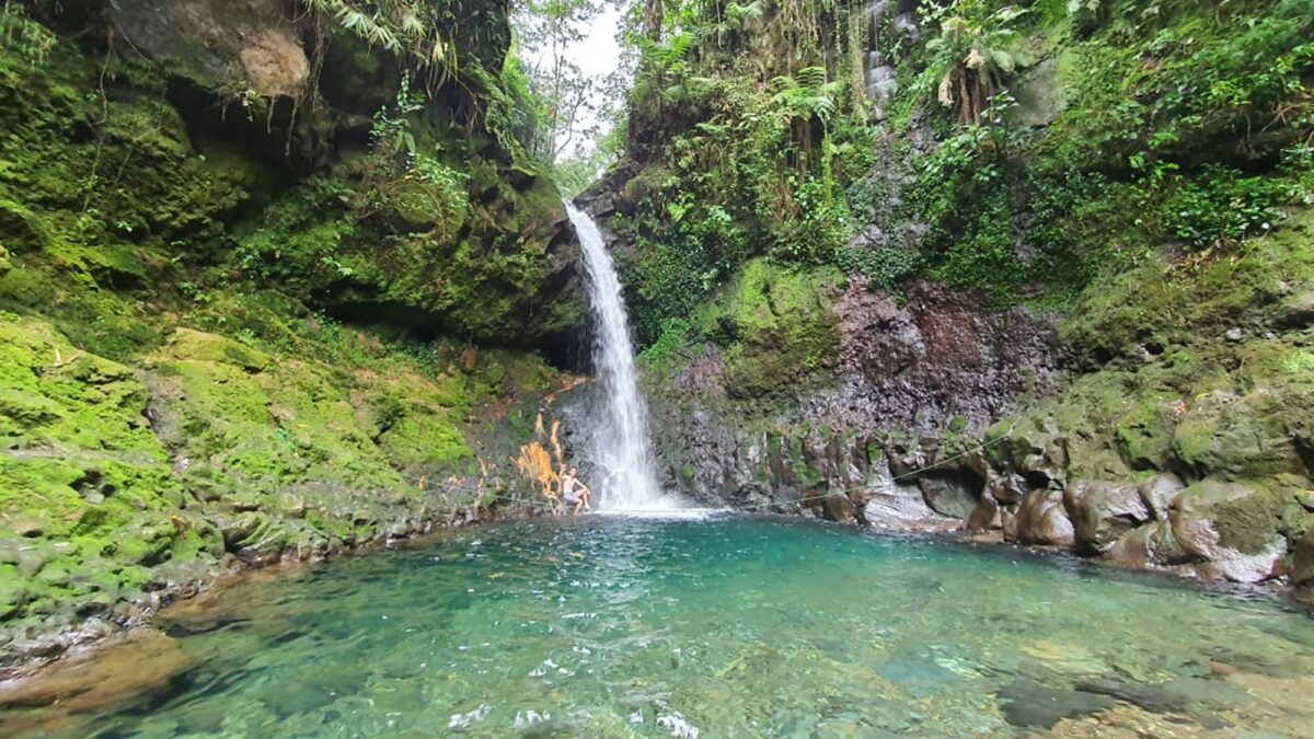 Lanskap curug goa lumut