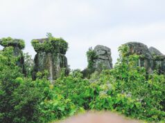 Batu So'on yang memiliki kemiripan dengan stonehenge