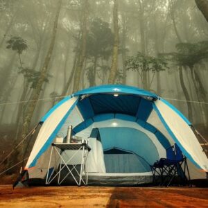 Salah satu tenda di Talaga Surian Taman Nasional Gunung Ciremai