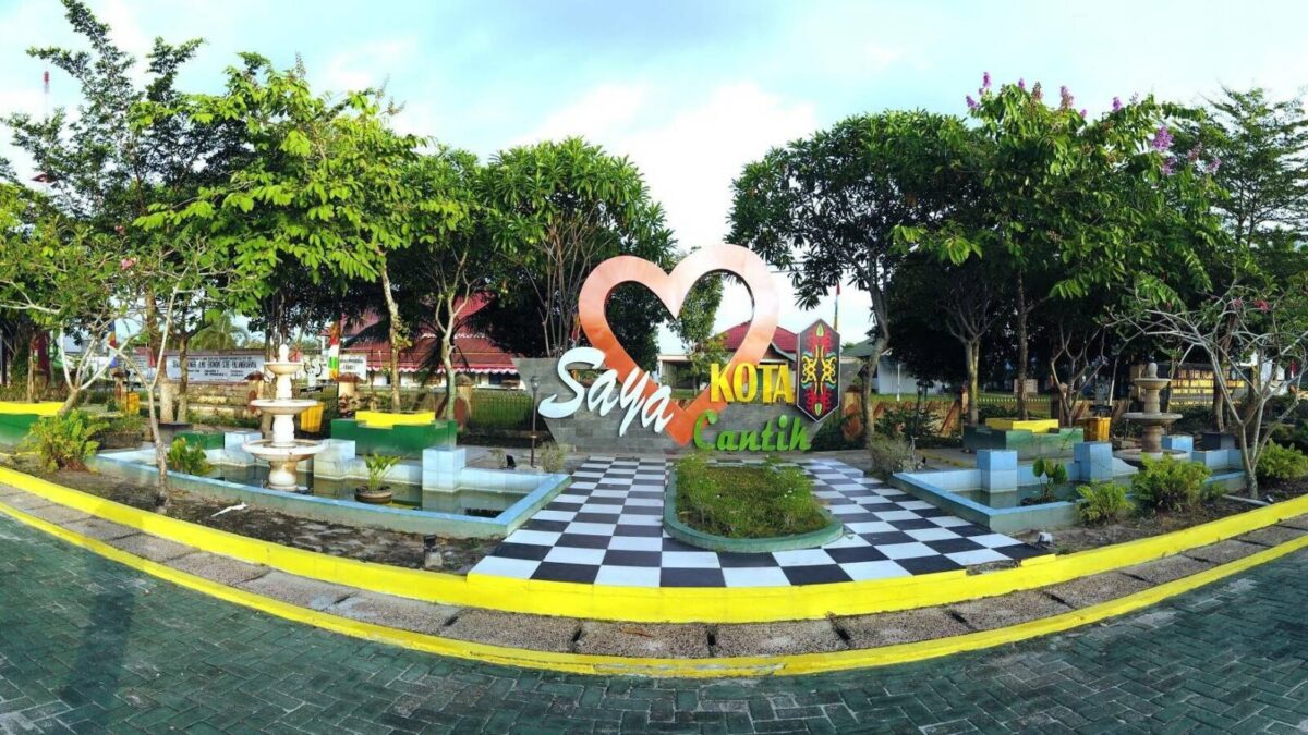 Taman dengan banyak spot menarik