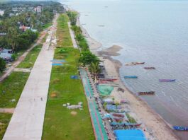 Garis Pantai Amal Lama yang begitu panjang