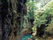 Eksotisme ngarai Green Canyon Pangandaran.