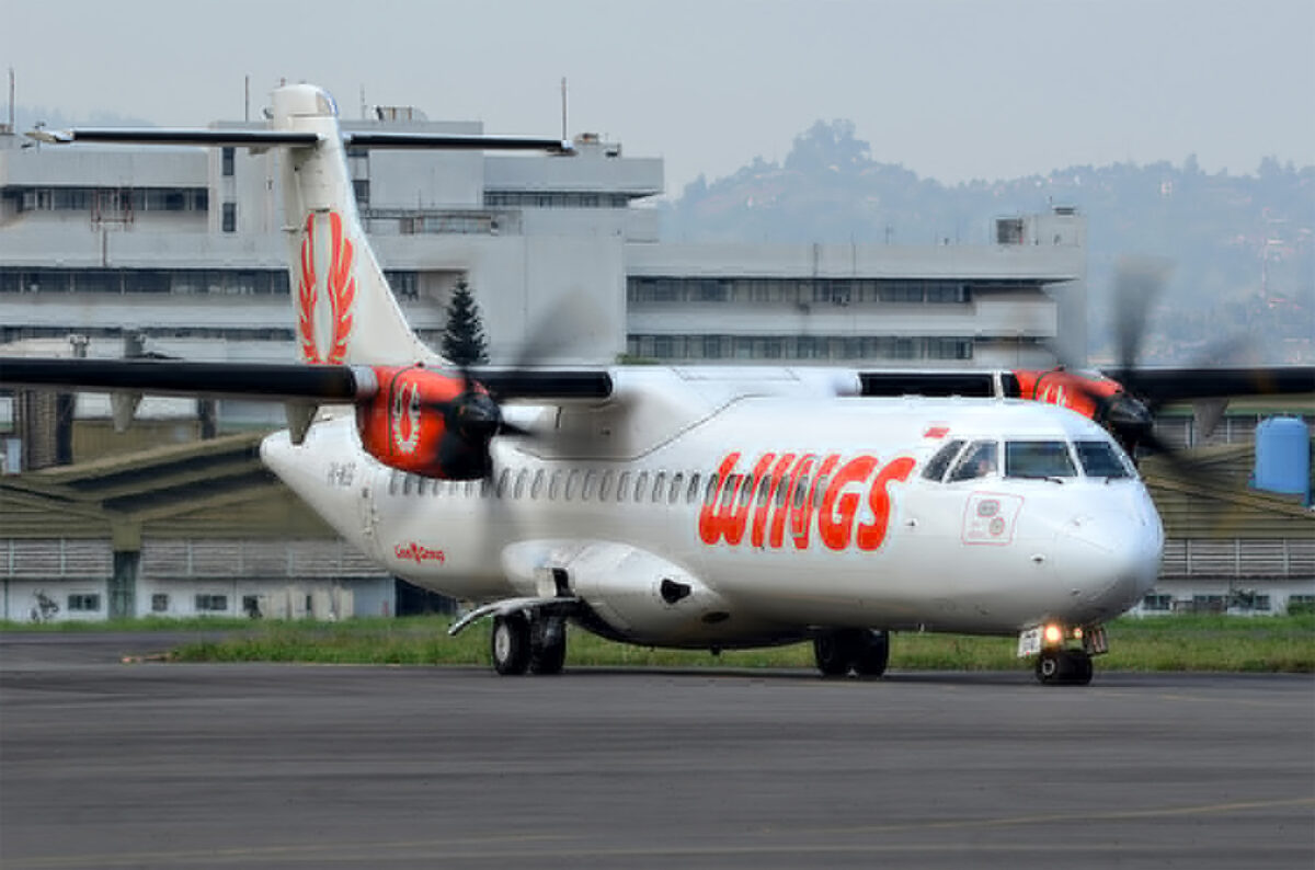 Pesawat ATR Propeler Wings Air