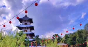 Bangunan Korea dan Jepang di Asia Heritage Pekanbaru