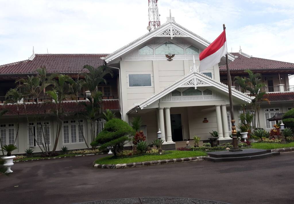 Bangunan Istana Kepresidenan Cipanas.