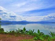 Panorama bendungan jatigede dari tanjung duriat