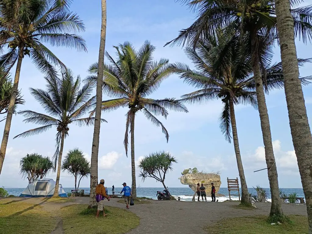 Pantai Madasari Karawang Jawa Barat.