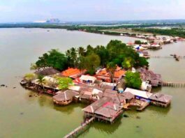 pulau cangkir Tangerang ada makam Syekh