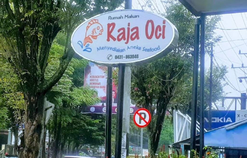Rumah Makan Raja Oci di Jalan Jenderal Sudirman