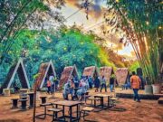 Menikmati sore sambil wisata kuliner di Taman Senja Ngelo