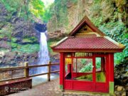 salah satu area wisata di dago pakar yaitu Curug Dago