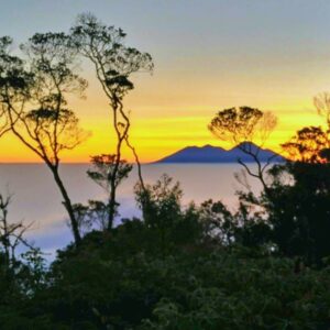 Panorama alam dari kawasan Gunung Salak Sukabumi
