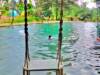 area berkemah tepi kolam di Telaga Batu Pamijahan Bogor