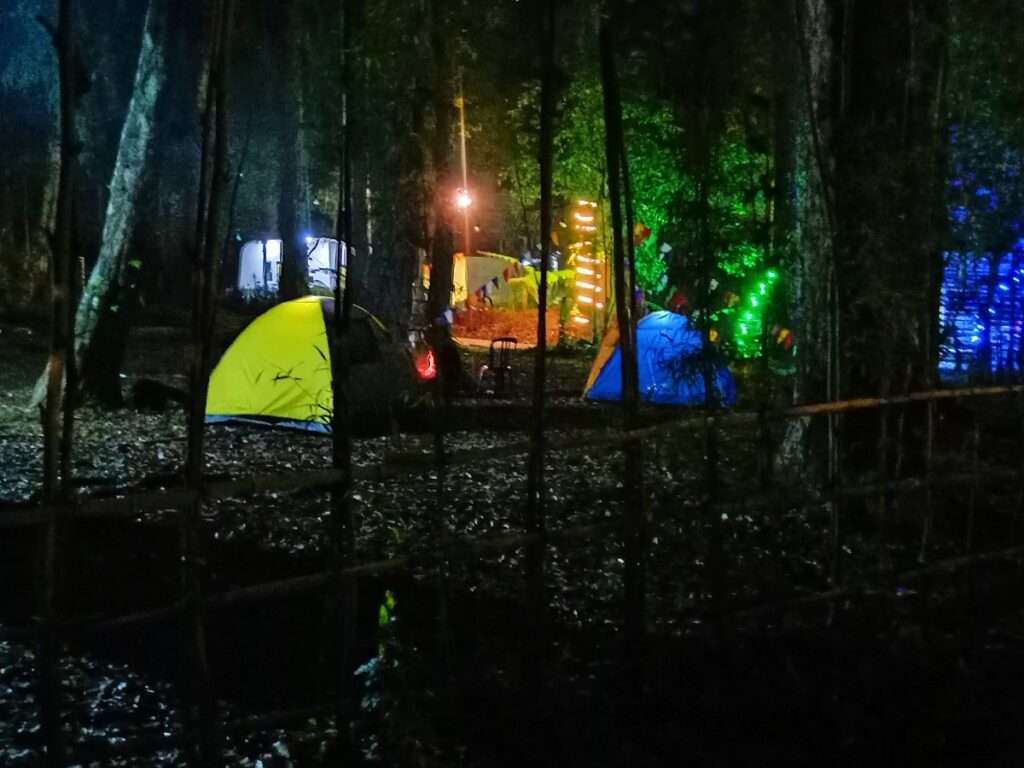 Fasilitas camping ground di Lawu Green Forest