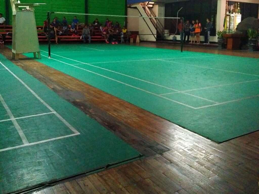 lapangan badminton atlas sport club
