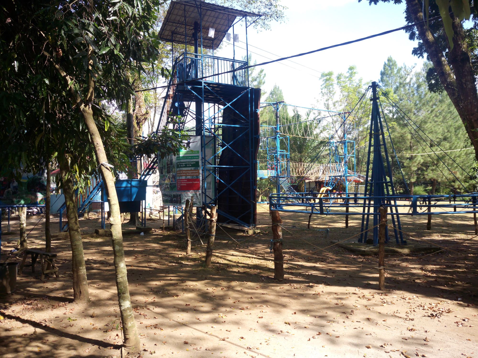 arena outbond di medan zoo - Montana Alam Raya Indonesia