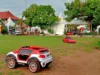 permainan mobil-mobilan anak di Alun-alun Kendal.